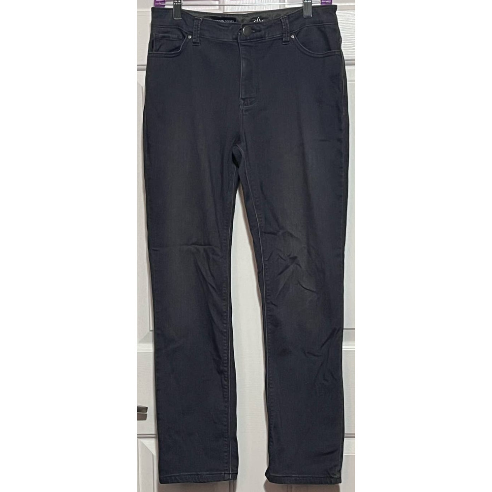 Lee Modern Series The Dream Jean Skinny Leg Gray Stretch Jean Size 12‎ Short